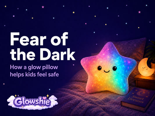 Fear of the Dark: How a Glowing Pillow Helps Kids Feel Safe at Bedtime